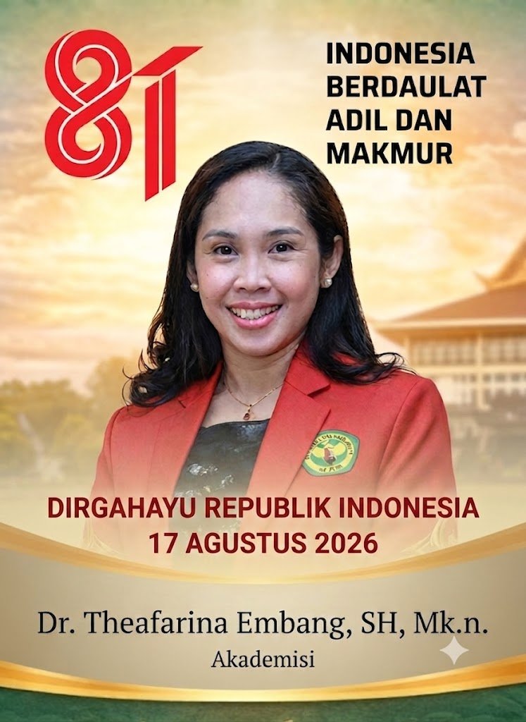 Sambut Kemerdekaan ke-81 RI, Dr.Thefarina Embang Ajak Pemuda-Pemudi Kalteng Membangun Daerah