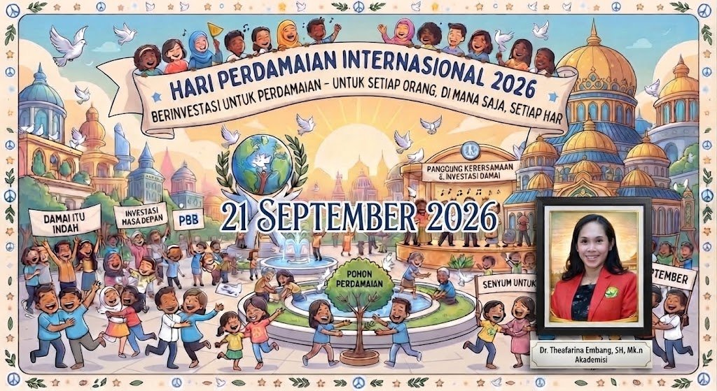 Dr. Theafarina Embang : Serukan Pentingnya Momen Hari Perdamaian Dunia di Bumi Tambun Bungai