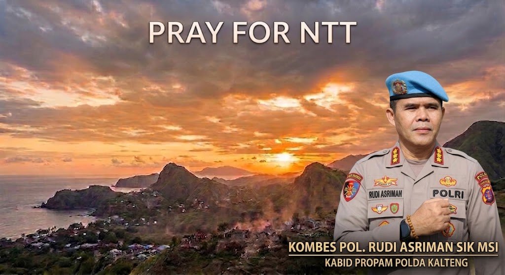 Propam Polda Kalteng Sampaikan Duka Cita atas Musibah Gempa Bumi di NTT