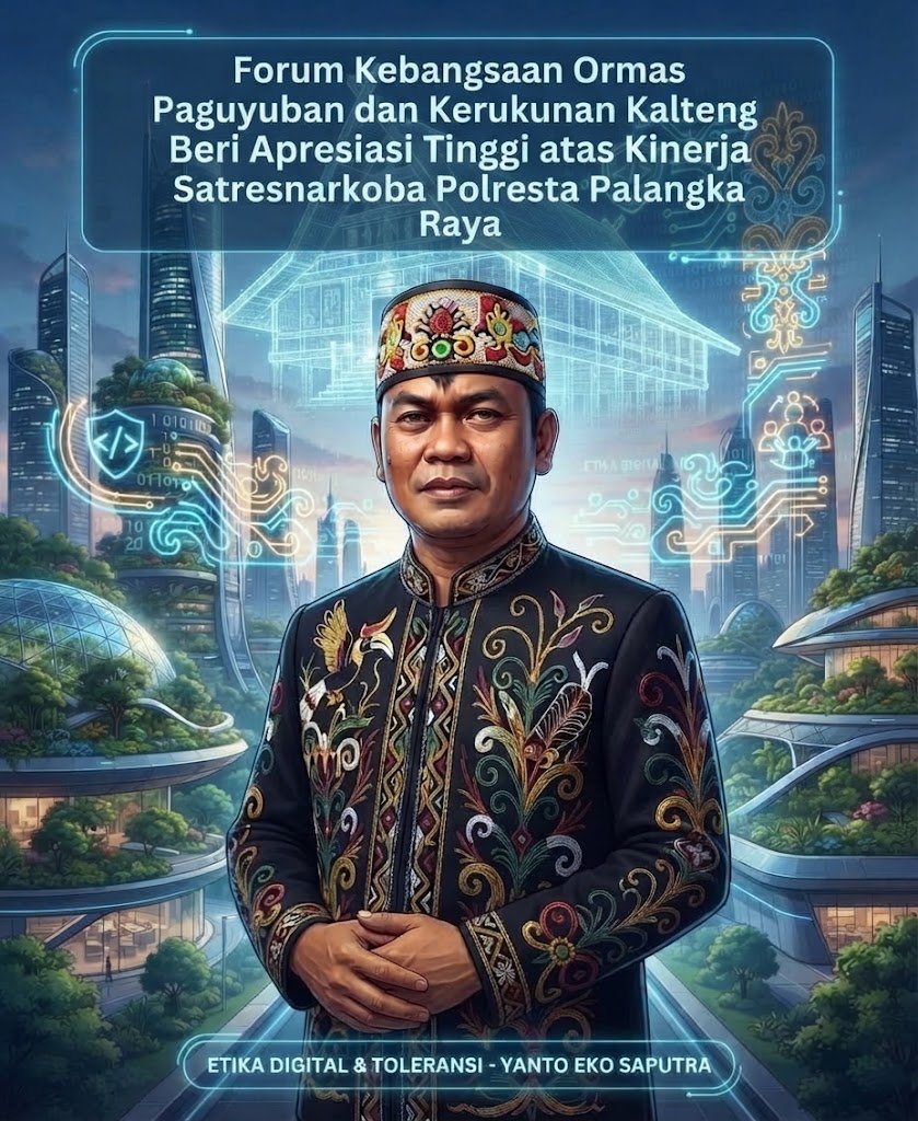 YANTO EKO SAPUTRA : Forum Kebangsaan Ormas Paguyuban dan Kerukunan Kalteng Beri Apresiasi Tinggi atas Kinerja Satresnarkoba Polresta Palangka Raya