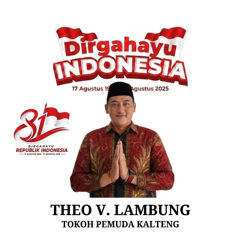 Refleksi HUT ke-81 RI, Theo V. Lambung Soroti Peran Strategis Pemuda Kalteng