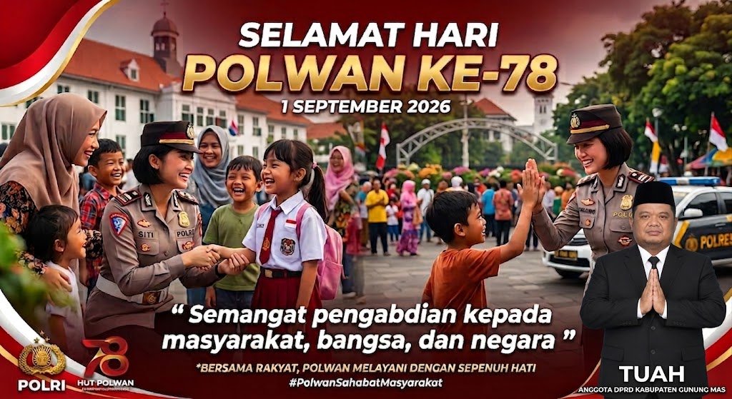 Peringati Hari Polwan ke-78, Tuah Berharap Polwan Kalteng Makin Mengedukasi Hukum Masyarakat