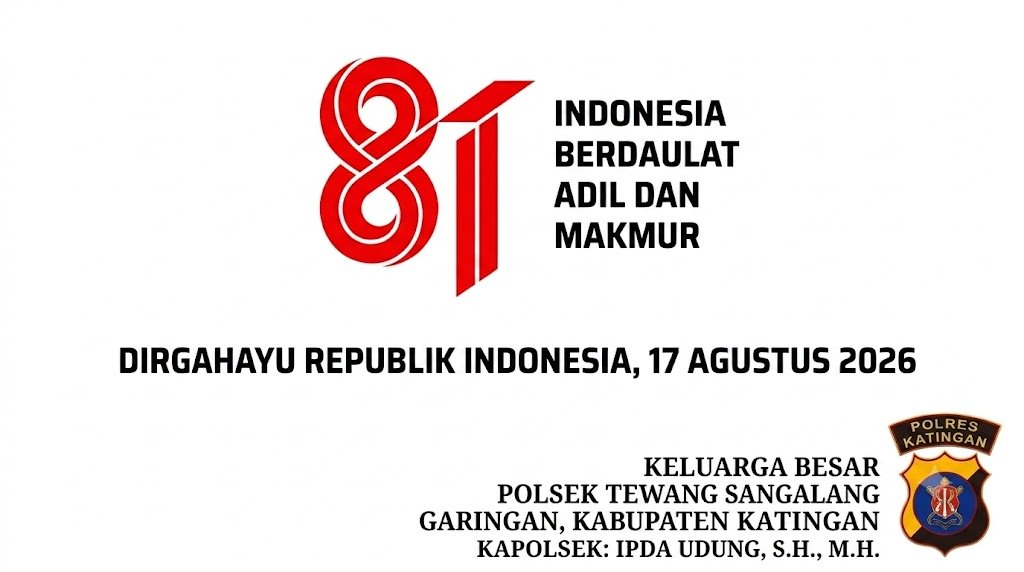 Semangat HUT ke-81 RI di Katingan : Kapolsek TS Garing Dorong Peran Pemuda dan Waspada Karhutla
