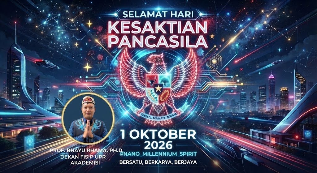Refleksi Hari Kesaktian Pancasila : Dekan FISIP UPR Ajak Masyarakat Kalteng Bersatu Lawan Karhutla